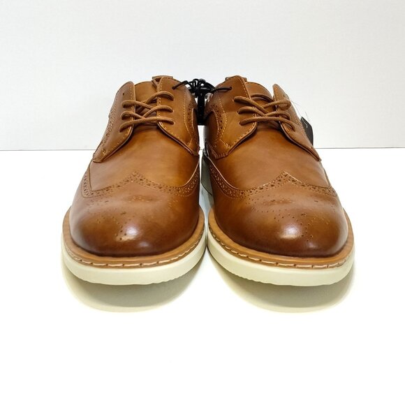 George Jonaah Wingtip Oxford Dress Shoes Size 9 Memory Insole True To Size Fit - Picture 4 of 10